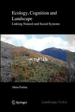 portada ecology, cognition and landscape: linking natural and social systems (en Inglés)