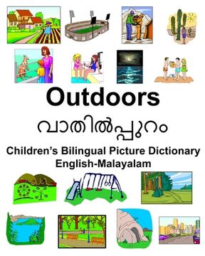 portada English-Malayalam Outdoors/വാതിൽപ്പുറം Children's Bilingual Picture Dictionary (en Inglés)
