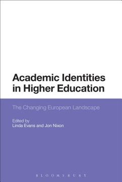 portada Academic Identities in Higher Education: The Changing European Landscape (en Inglés)