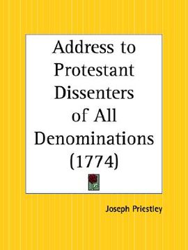 portada address to protestant dissenters of all denominations (en Inglés)