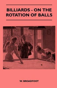 portada billiards - on the rotation of balls (en Inglés)