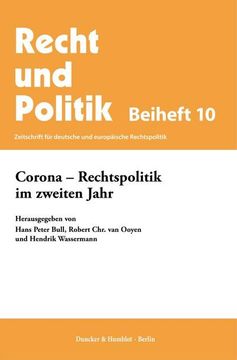 portada Corona - Rechtspolitik Im Zweiten Jahr (en Alemán)