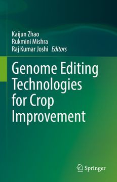portada Genome Editing Technologies for Crop Improvement (en Inglés)