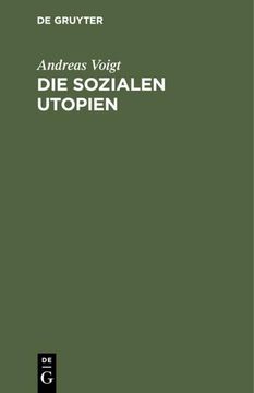 portada Die Sozialen Utopien (in German)