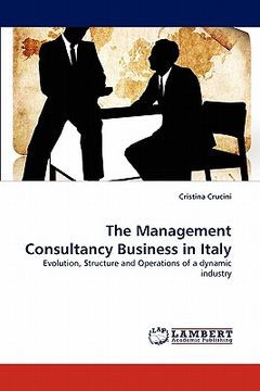 portada the management consultancy business in italy (en Inglés)