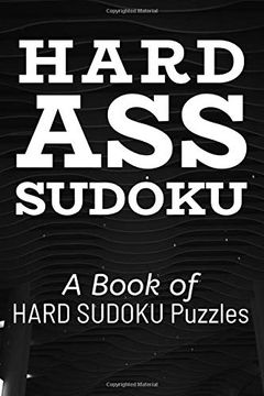 portada Hard ass Sudoku: 300 Ridiculously Hard Sudoku Puzzles (en Inglés)