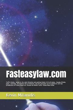 portada Fasteasylaw.com: Traffic tickets, bylaw infraction and parking tickets Ontario Canada (en Inglés)