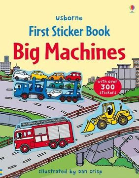 portada big machines sticker book (en Inglés)