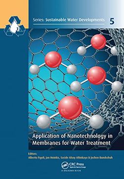 portada Application of Nanotechnology in Membranes for Water Treatment (Sustainable Water Developments - Resources, Management, Treatment, Efficiency and Reuse) 