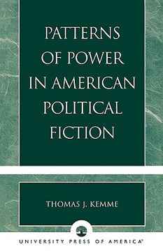 portada patterns of power in american political fiction (en Inglés)