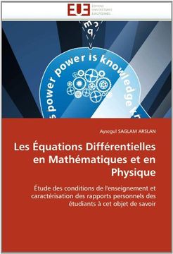 portada Les Equations Differentielles En Mathematiques Et En Physique