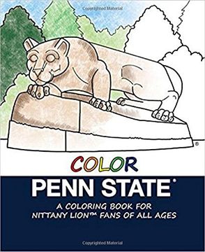 portada Color Penn State: A Coloring Book for Nittany Lion Fans of All Ages
