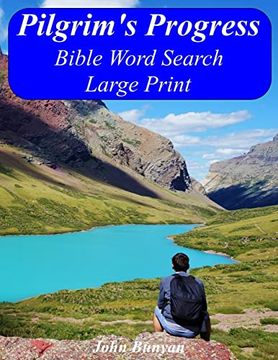 portada Pilgrim's Progress Bible Word Search Large Print (Christian Classics Word Search Puzzles) (en Inglés)