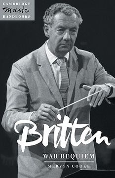 portada Britten: War Requiem Hardback (Cambridge Music Handbooks) 