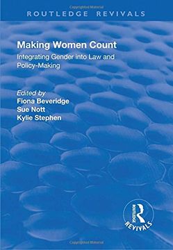 portada Making Women Count: Integrating Gender Into Law and Policy-Making (en Inglés)
