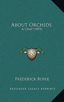 portada about orchids: a chat (1893)