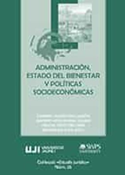 portada Administracion, Estado del Bienestar y Politicas Socioeconomicas (in Spanish)