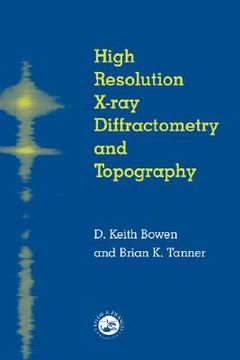 portada high resolution x-ray diffractometry and topography (en Inglés)
