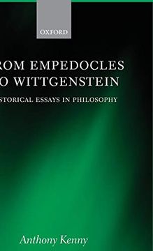 portada From Empedocles to Wittgenstein: Historical Essays in Philosophy (in English)