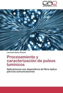 portada Procesamiento y Caracterizacion de Pulsos Luminicos