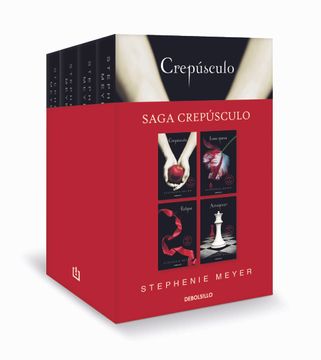 portada Saga Crepusculo (Ed. Pack: Crepusculo  Luna Nueva; Eclipse; Amanecer)