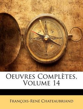 portada Oeuvres Completes, Volume 14 (in French)