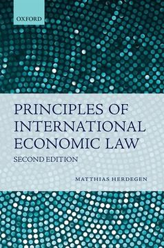 portada Principles of International Economic law (en Inglés)