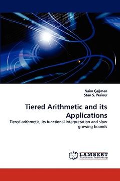 portada tiered arithmetic and its applications (en Inglés)