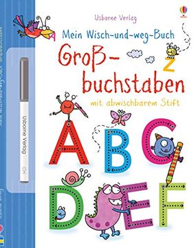 portada Mein Wisch-Und-Weg-Buch: Großbuchstaben: Mit Abwischbarem Stift (in German)