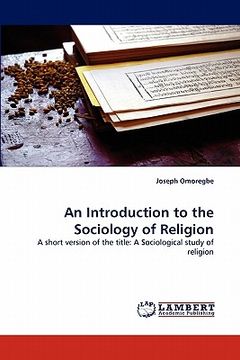 portada an introduction to the sociology of religion