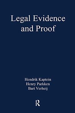 portada Legal Evidence and Proof: Statistics, Stories, Logic (en Inglés)