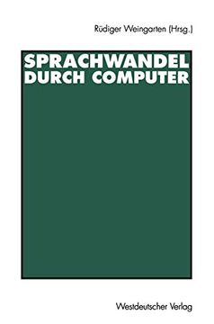 portada Sprachwandel Durch Computer (in German)