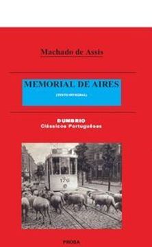 portada Memorial De Aires (en Portugués)