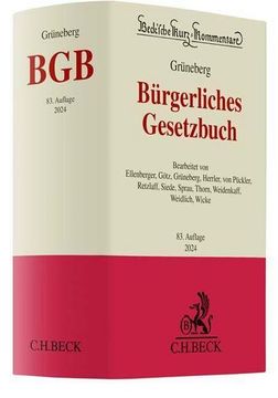 portada Bürgerliches Gesetzbuch (in German)
