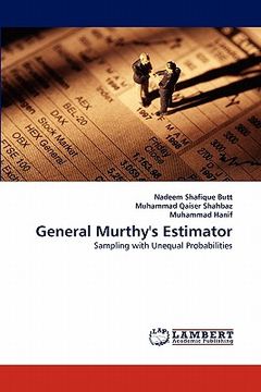 portada general murthy's estimator (en Inglés)