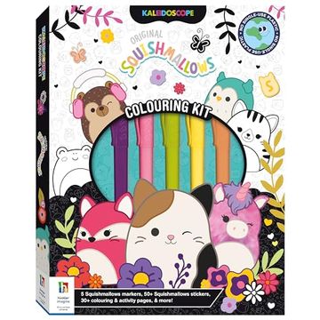 portada Kaleidoscope Colouring kit Squishmallows