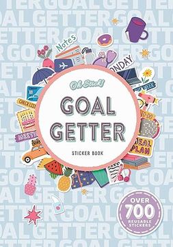 portada Oh Stick! Goal Getter Sticker Book: Over 700 Stickers for Daily Planning and More 