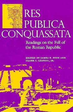 portada res publica conquassata: readings on the fall of the roman republic (en Inglés)