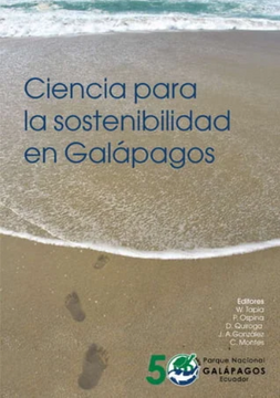 portada Ciencia para la sostenibilidad en Galápagos