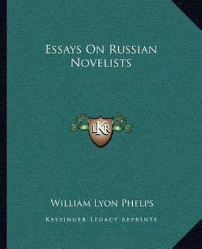 portada essays on russian novelists (en Inglés)