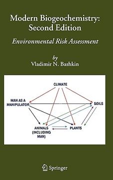 portada modern biogeochemistry: environmental risk assessment (en Inglés)