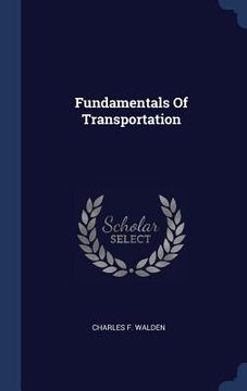 portada Fundamentals Of Transportation