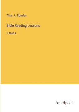 portada Bible Reading Lessons: 1 series (in English)
