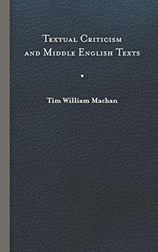 portada Textual Criticism and Middle English Texts (en Inglés)