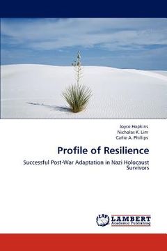 portada profile of resilience (en Inglés)