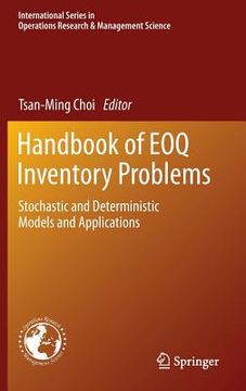 portada Handbook of Eoq Inventory Problems: Stochastic and Deterministic Models and Applications (in English)