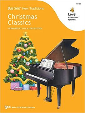 portada Wp468 - Christmas Classics - Bastien new Traditions - Level 4 (en Inglés)