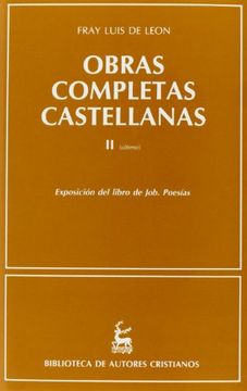 portada Obras Completas Castellanas de Fray Luis de León. Ii