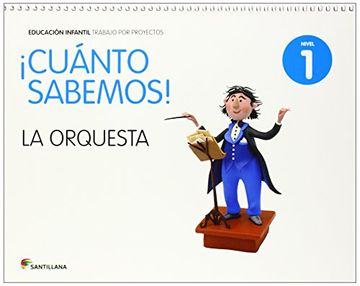 portada Cuanto Sabemos Nivel 1 la Orquesta - 9788468087658