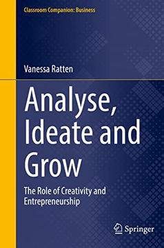 portada Analyse, Ideate and Grow: The Role of Creativity and Entrepreneurship (en Inglés)